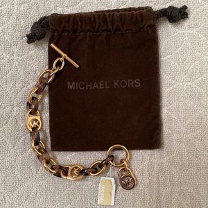 Michael Kors Tortoise Link Bracelet